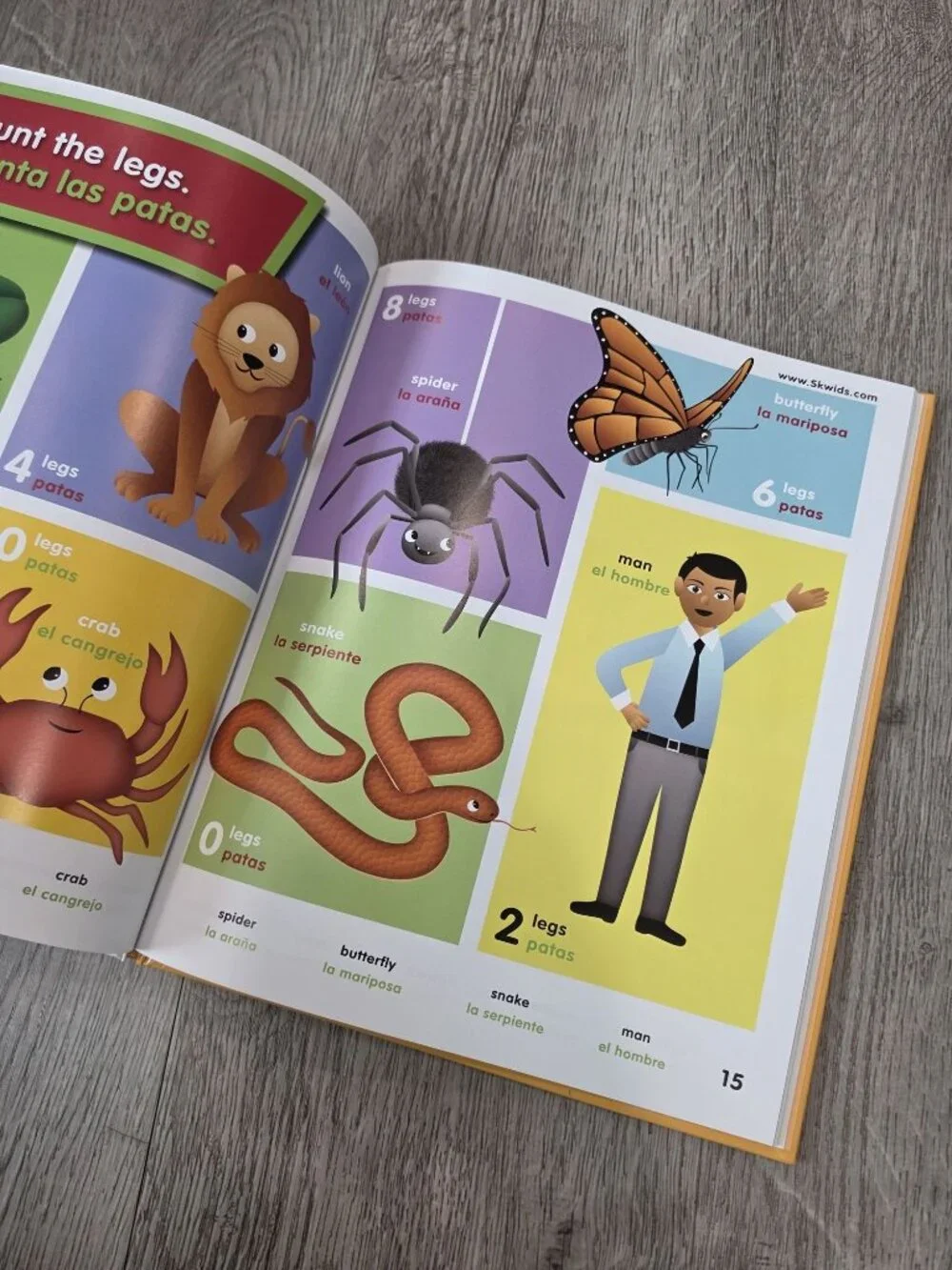 My Book Of Numbers Hardcover Bilingual Counting Book For Kids spanish english